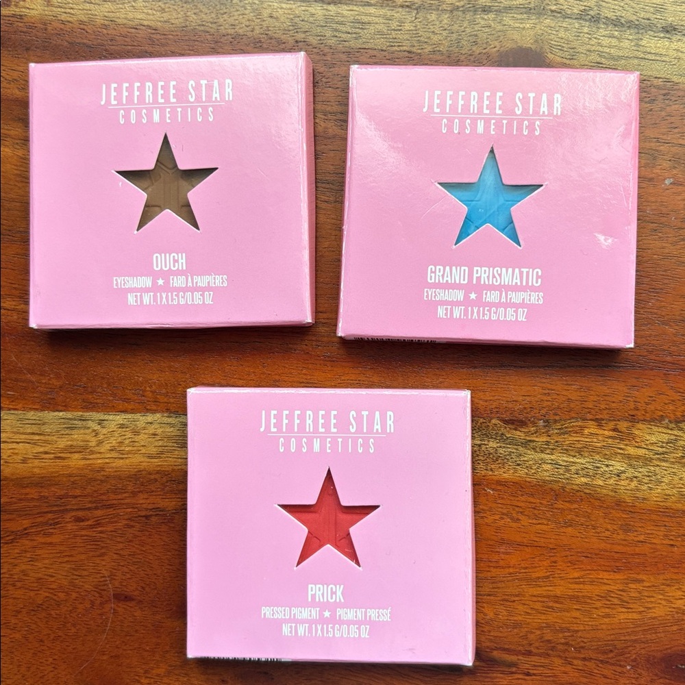 Jeffree Star Packaged Eyeshadow Set